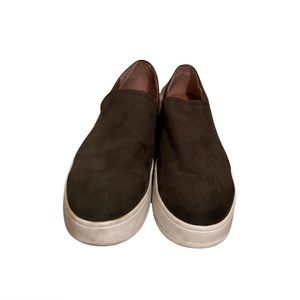 Steve Madden Dark Green Slip Ons